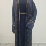 4pcs Open Abaya