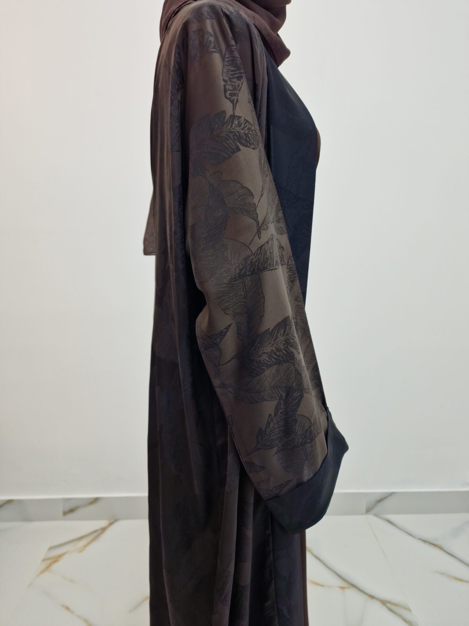 Kimono 4pcs Open Abaya - Image 4
